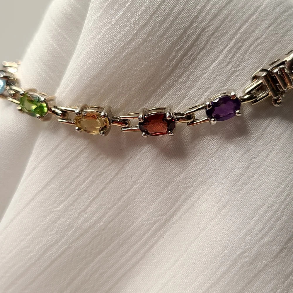 Multi Gemstone Bracelet